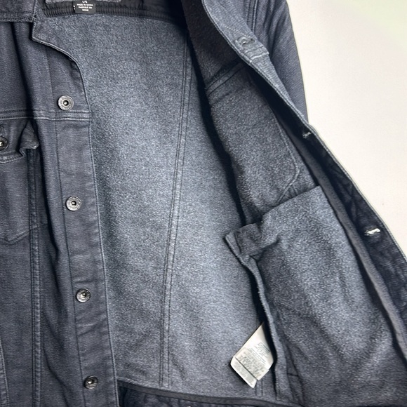 Mens Lined Guess Denim Jacket - Picture 8 of 10